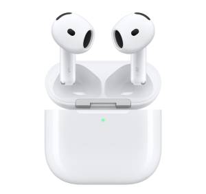 Apple Auricolari AirPods 4 2024 + Cust.Ric. USB-C (ANC) MXP93ZM/A