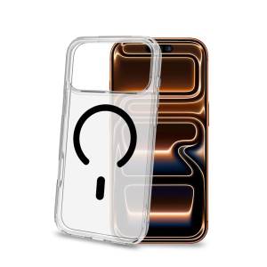 Celly Gelskin Magsafe Trasp. Cover Iphone 18 PRO Max/17 Pro Max Blk