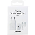 Samsung Caricatore 15W EP-T1510X PD USB-C +Cavo 1m USB-C White