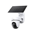 TP Link Smart Camera Outdoor + P. Solare TC90KIT 2k WiFi 360 White