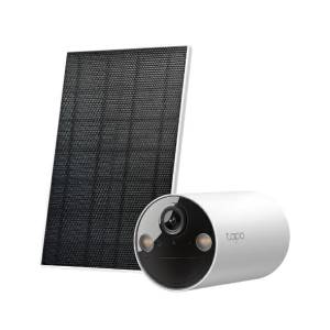 TP Link Smart Camera Outdoor + P. Solare TC82KIT 2k WiFi White