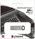 Kingston Pendrive USB-A 3.2 64GB DTKN/64GB Kyson Argento