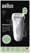 Braun Epilatore Elettrico Silk-épil 7 SE7000 Silver