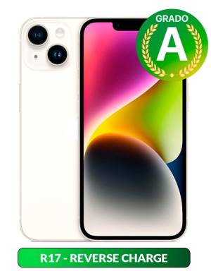 Apple iPhone 14 256GB 6.1" Starlight Ricondizionato Grado-A