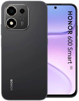 Honor 600 Smart 4+128GB 6.87" 5G Negro DS OPT