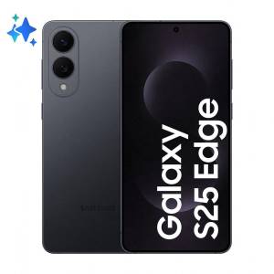 Samsung SM-S937 S25 Edge 12+256GB 6.7" 5G Titanium Jetblack DS EU