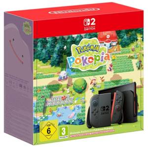 Consola Switch 2 Negra + Pokémon Pokopia