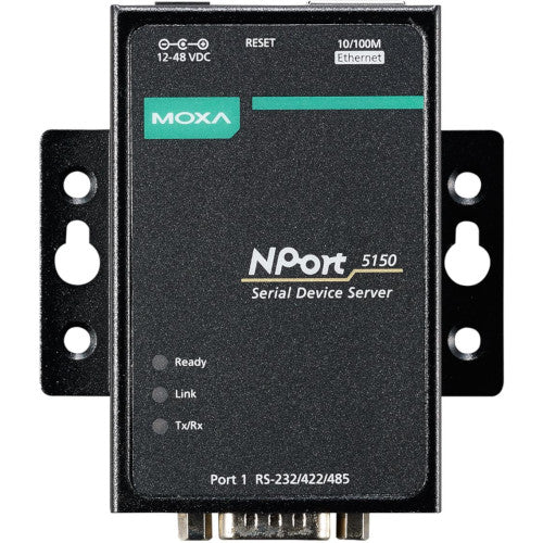 Moxa NPort 5150 – server seriale RS232/422/485 su Ethernet