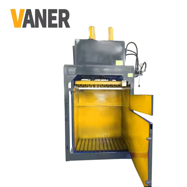 VANER V-S004 – pressa verticale per lattine e rottami leggeri